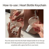 Vitkle Heart Bottle Keychain